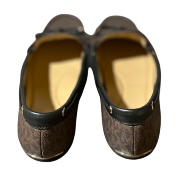 Michael Kors Sutton Signature Logo Moccasin Flat Loafers - Picture 3 of 12